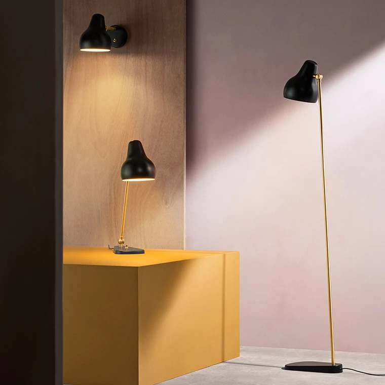 VL38 Wall Lamp Black Louis Poulsen Buy online